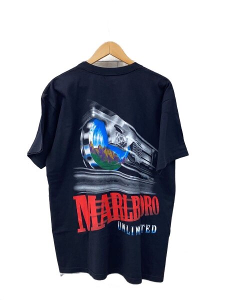 Marlboro(マールボロ) / 90s/バックプリント/トレイン/ポケットTシャツ 