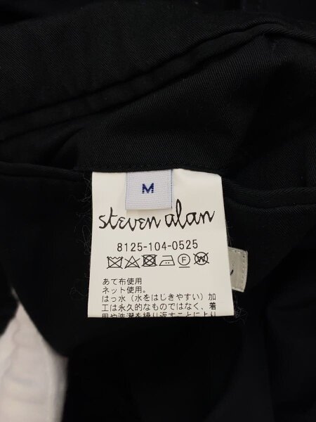 Steven Alan(スティーブンアラン) / トレンチコート/M/コットン/BLK