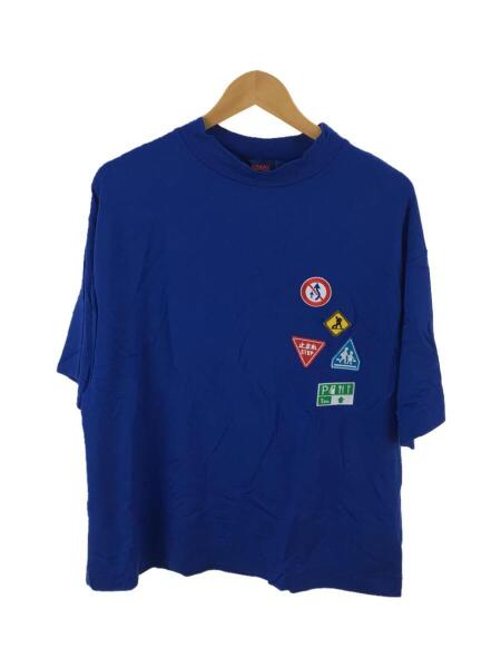 ADANS(アダンス) / Tシャツ/M/レーヨン/BLU | 古着の販売・通販なら 