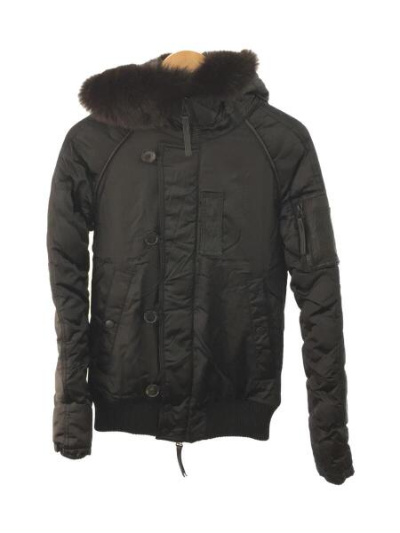 AKM(エイケイエム) / ×DUVETICA/WOOL MILITARE/N-2B/M/ナイロン/BLK 