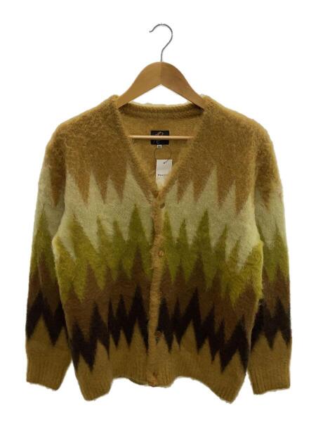 Needles / カーディガン(厚手)/M/モヘア/YLW/LQ274 Needles(ニードルズ) / モヘアカーディガン/Zigzag/カーディガン(厚手