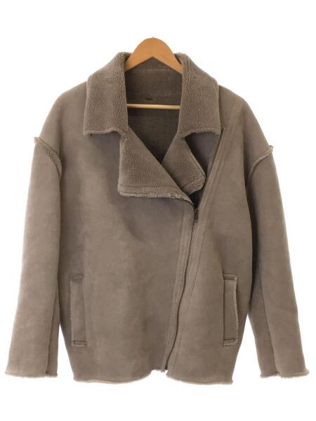 Mila Owen(ミラオーウェン) / エコファームートンボアジャケット  