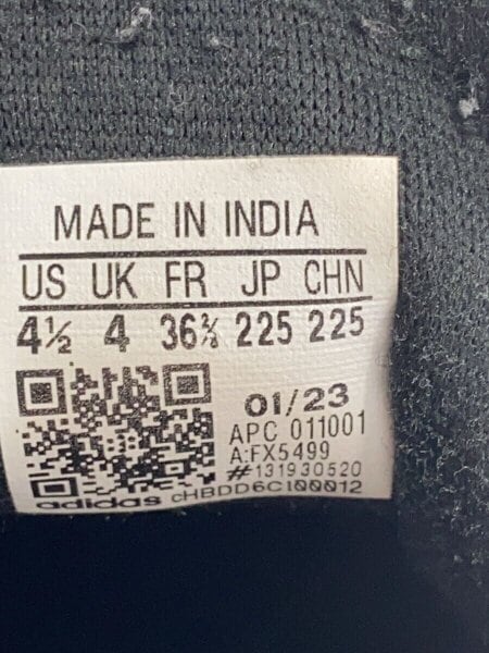 adidas(アディダス) / ローカットスニーカー_FX5499/22.5cm/BLK