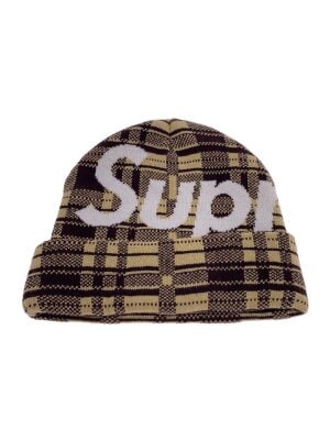Supreme◇24AW/Mohair Beanie/ニットキャップ/--/ポリエステル/BRW