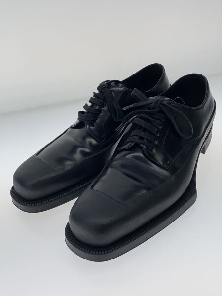 PRADA(プラダ) / 22AW/ブラッシュドレザー ダービー/ラバーソール 