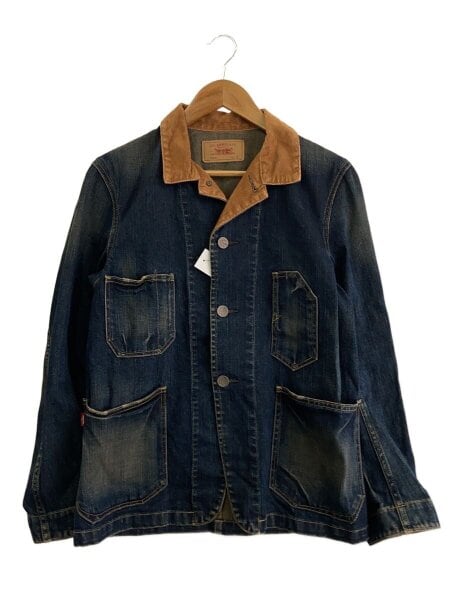 Levi's デニムカバーオール 加工 70823 Levi's(リーバイス) / 襟コーデュロイ切替/J33821/デニム/カバーオール