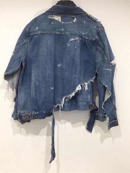 MAISON MIHARA YASUHIRO デニム　BROKEN LAYER Maison MIHARA YASUHIRO - ブロークンレイヤーデニムブルゾン - Broken