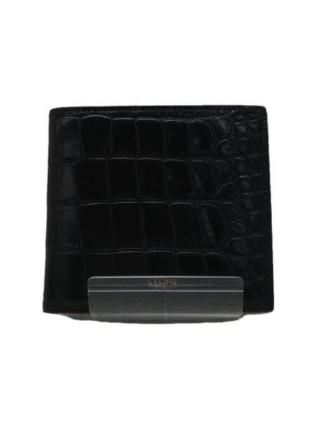 極美品✨CELINE セリーヌ ジップド バイフォールド ウォレット CELINE(セリーヌ) / バイフォールドウォレット/2つ折り財布/クロコ型