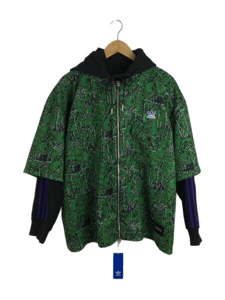 adidas(アディダス) / ×sankuanz/Shirt hoodie/ジップパーカー/L 