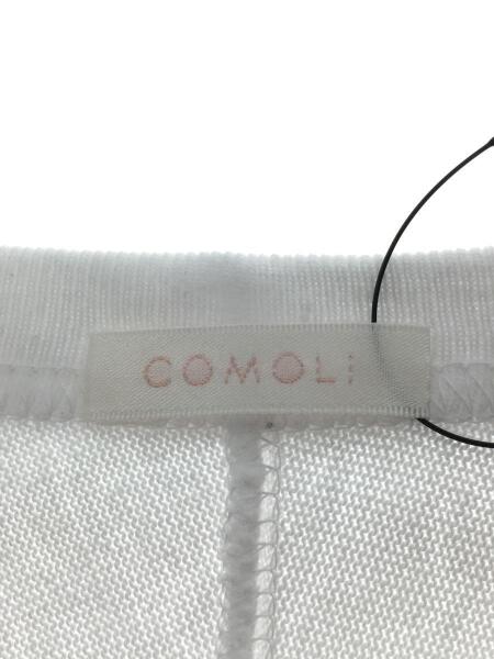 COMOLI(コモリ) / 長袖Tシャツ/FREE/コットン/WHT/x01-05005
