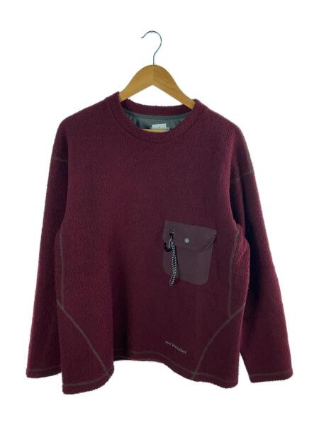 and wander(アンドワンダー) / re wool JQ crew neck/フリース 
