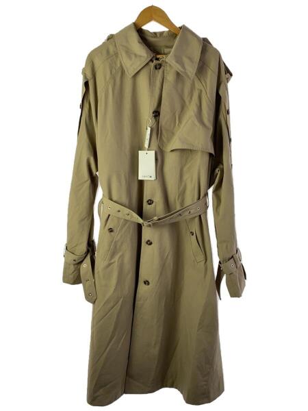 新品】H&M × rokh ボタンディテール ツイル うーむ トレンチコート Sサイズ
