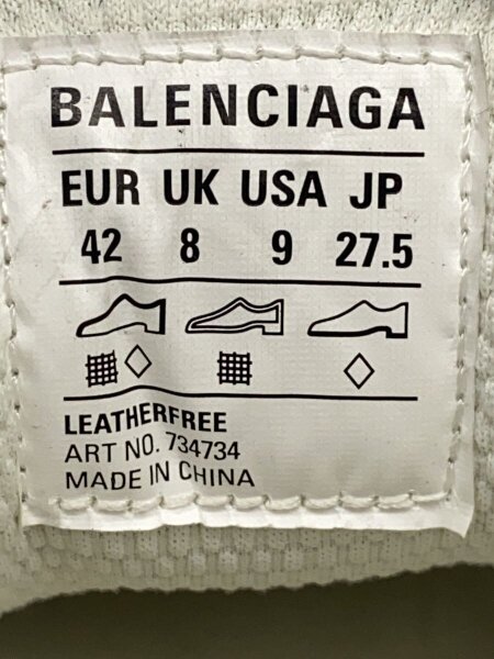 BALENCIAGA 3XL USED加工 スニーカー 42 BALENCIAGA 3XL USED加工 スニーカー 42
