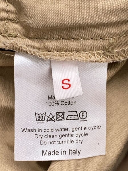 RANDOM IDENTITIES / ジャンプスーツ/オールインワン/S/コットン/ベージュ/イタリア製 RANDOM IDENTITIES(ランダムアイデンティーズ) / ジャンプスーツ