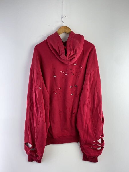BALENCIAGA(バレンシアガ) / DESTROYED HOODIE/パーカー/S/コットン 