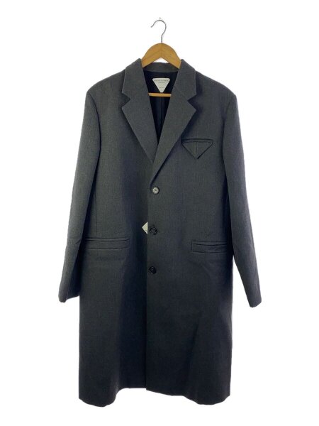 BOTTEGA VENETA(ボッテガヴェネタ) / カシミアロングコート/48/グレー