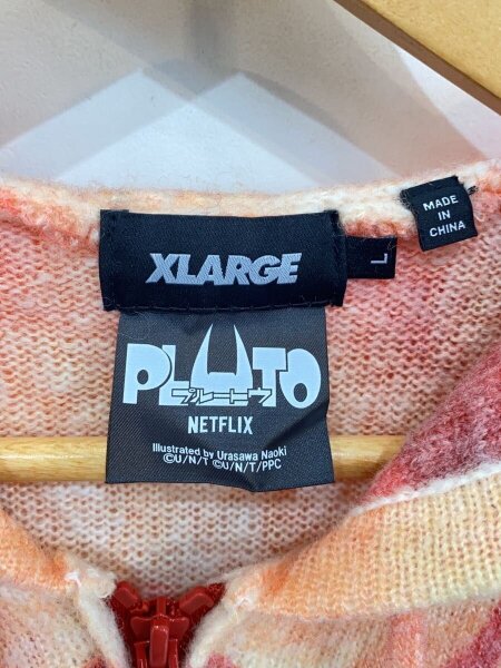 X-LARGE(エクストララージ) / ×PLUTO/ジップパーカー/L/モヘア | 古着 