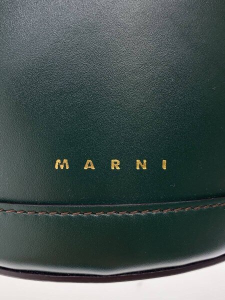 MARNI([イリョウ/フクショク]マルニ) / バケツショルダーバッグ/レザー 