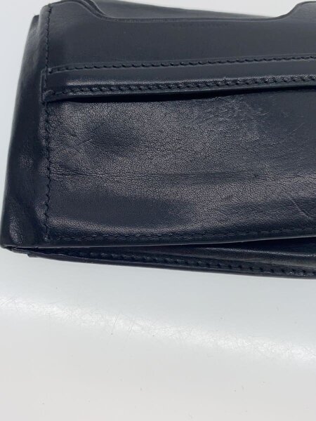 THE ROW(ザロウ) / 2つ折り財布/レザー/ブラック/無地// | 中古品の