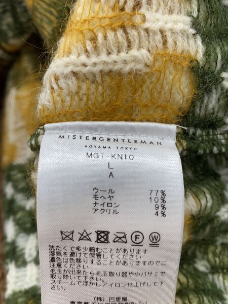 Mr.GENTLEMAN(ミスタージェントルマン) / MIX PATTERNED KNIT/ニット 