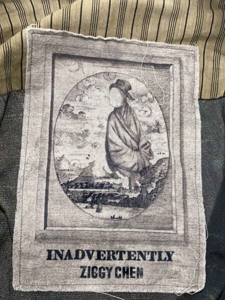 ZIGGY CHEN(ジギーチェン) / 24SS/長袖シャツ/46/シルク/グレー | 古着 