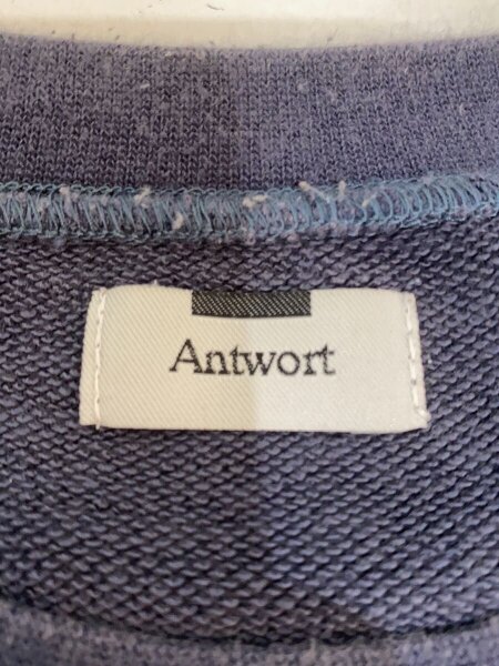 Antwort(アントワート) / スウェット/2/コットン/NVY// | 古着の販売 