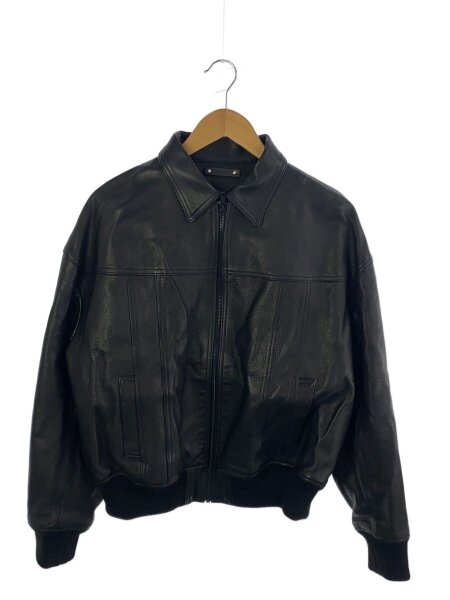 MINEDENIM(マインデニム) / 23AW RIB ZIPUP JACKET COW HIDE/レザー 