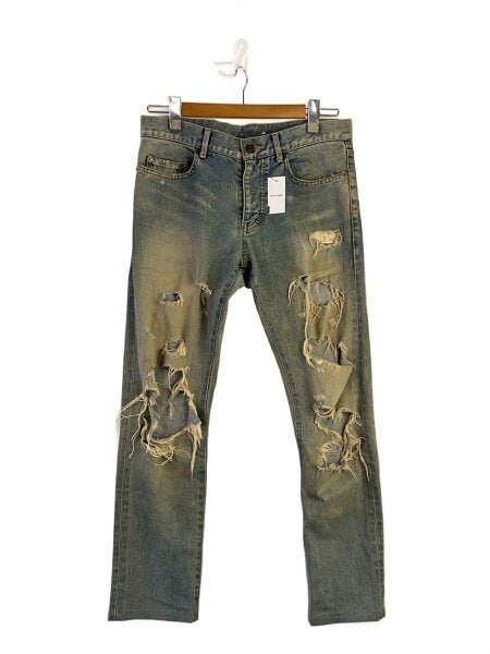 SAINT LAURENT(サンローラン) / 14AW/デストロイクラッシュ加工デニム 