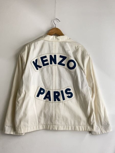 KENZO(ケンゾー) / 23ss/テーラードジャケット/S/コットン/ホワイト 