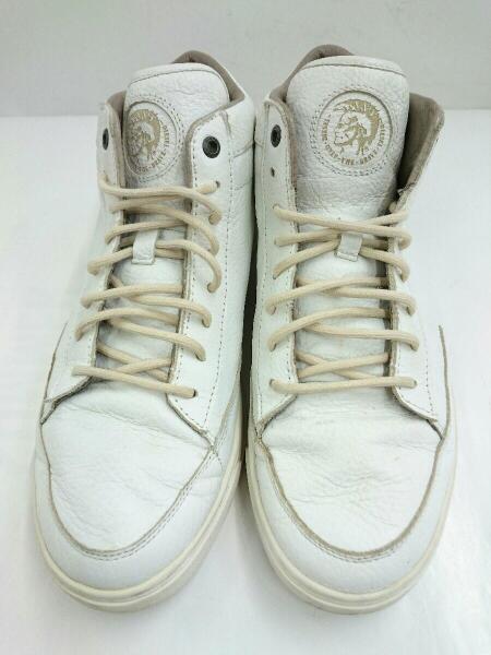 Diesel イリョウ フクショク ディーゼル ハイカットスニーカー 26 5cm ホワイト 白 レザー Hi Culture Trainers セカンドストリート 衣類 家具 家電等の買取と販売ならセカンドストリート お問い合わせ番号