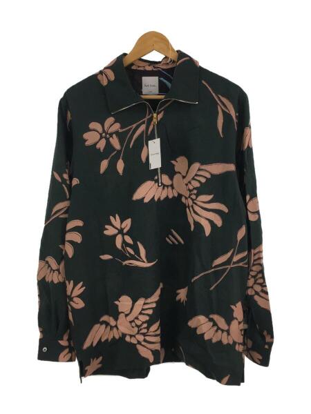 Paul Smith(ポールスミス) / 長袖シャツ/L/Bird Floral/ハーフジップ 