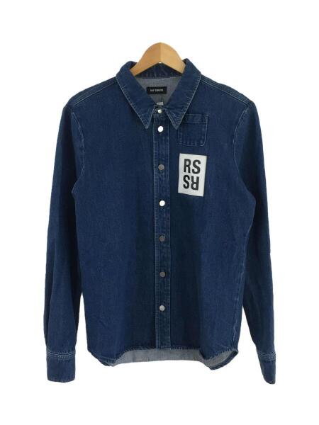RAF SIMONS(ラフシモンズ) / ロゴパッチデニムシャツ/Gジャン/S RAF SIMONS(ラフシモンズ) / ロゴパッチデニムシャツ/Gジャン/S