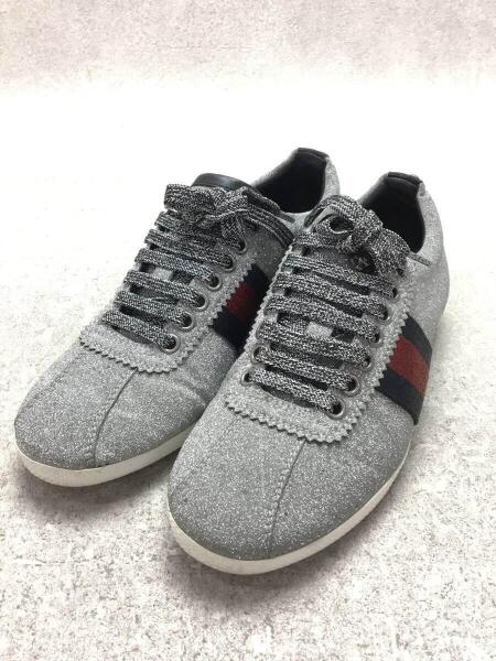 GUCCI(グッチ) / グリッター ウェブ スタッズスニーカー/419544