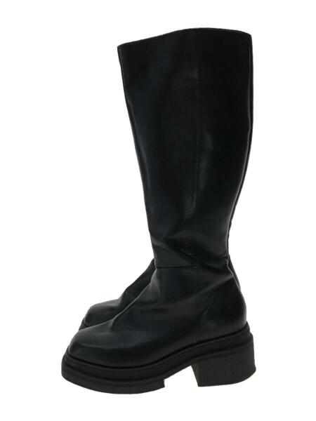 SLY(スライ) / CHUNKY SOLE KNEE BOOTS/ロングブーツ/L/BLK | 中古品の  