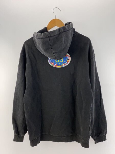 BALENCIAGA / BBフラッグ/バックプリントプルオーバー/パーカー/XS/BLK/600583THV58/ポルトガル製 BALENCIAGA(バレンシアガ) / BBフラッグ/バックプリントプルオーバー