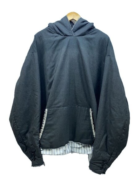 LES SIX(レシス) / 23SS/レイヤード/オーバーサイズフーディ/パーカー 