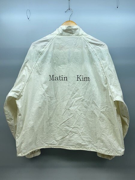 Matin Kim(マーティンキム) / LOGO CORATING JUMPER/ナイロン 