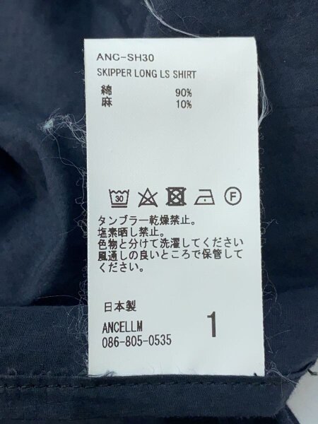 ANCELLM(アンセルム) / SKIPPER LONG LS SHIRT/長袖シャツ/1/コットン
