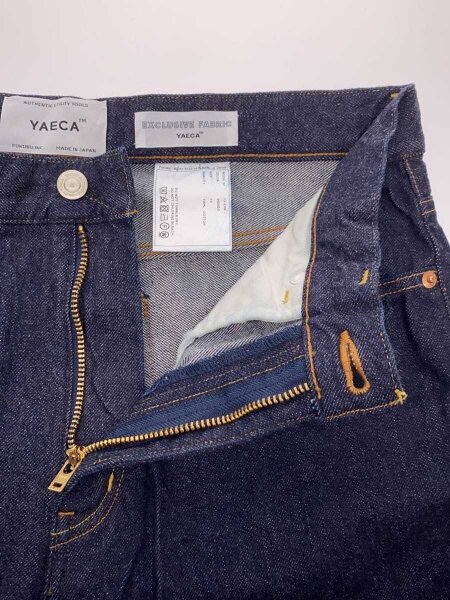 YAECA(ヤエカ) / No.13 Wide Straight/デニムパンツ/濃紺/32/コットン 