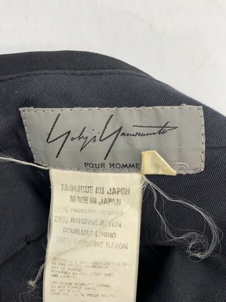 97ss Yohji Yamamoto Pour homme ワイドスラックス yohji yamamoto POUR HOMME(ヨウジヤマモトプールオム) / 2タック