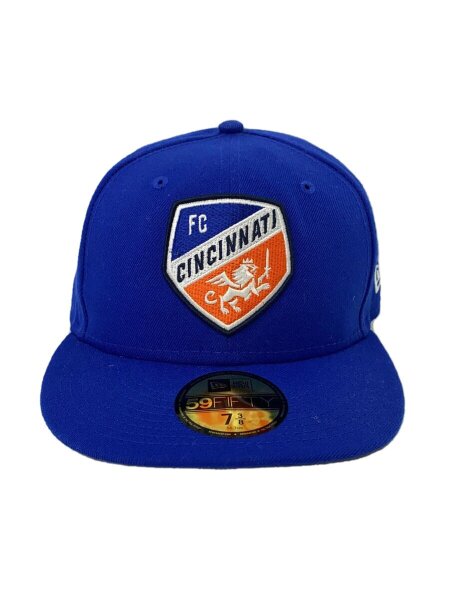 NEW ERA(ニューエラ) / キャップ/7 3/8/ポリエステル/BLU/無地/メンズ