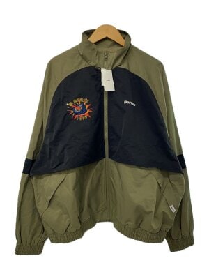 Perushu】レトロ刺繍ナイロンブルゾン& Perushu刺繍スノーパンツ