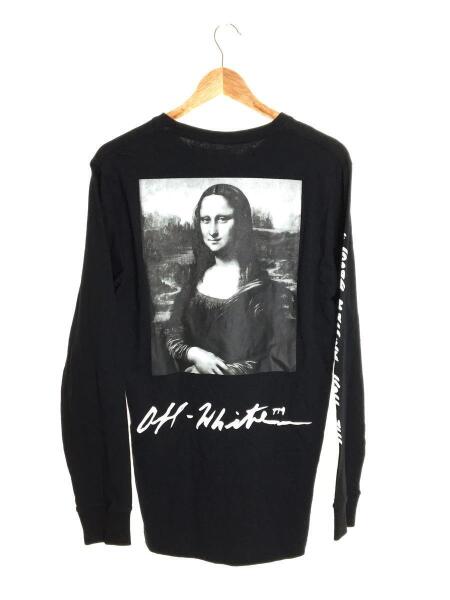 OFF-WHITE(オフホワイト) / 長袖Tシャツ/L/コットン/BLK/2019ss 
