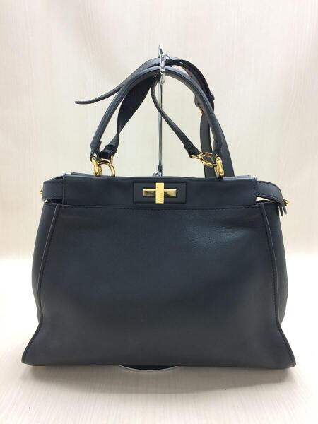 FENDI フェンディ ピーカブーミニ ターンロック 2wayハンドバッグ 