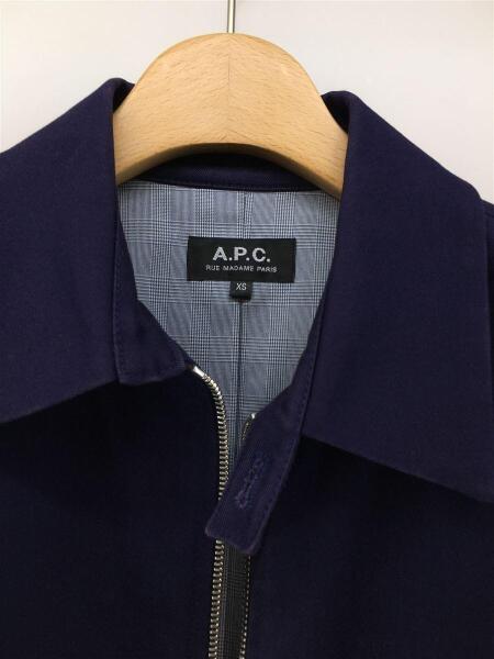 A.P.C.(アーペーセー) / ジャケット/スイングトップ/XS/コットン/NVY 
