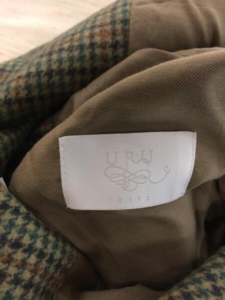 URU(ウル) / 19FUJ07/WOOL CHECK SHORT JACKET/ジャケット/2/ウール
