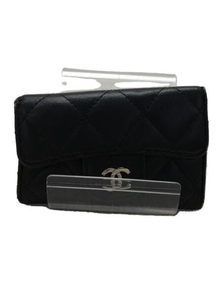 CHANEL(シャネル) / キーケース/レザー/BLK/マトラッセ/ココマーク  
