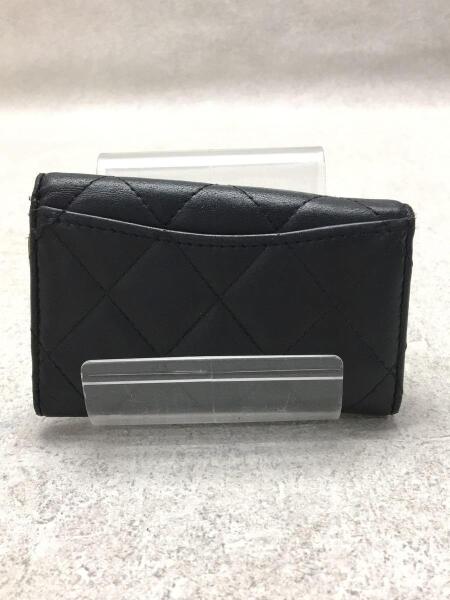 CHANEL(シャネル) / キーケース/レザー/BLK/マトラッセ/ココマーク  