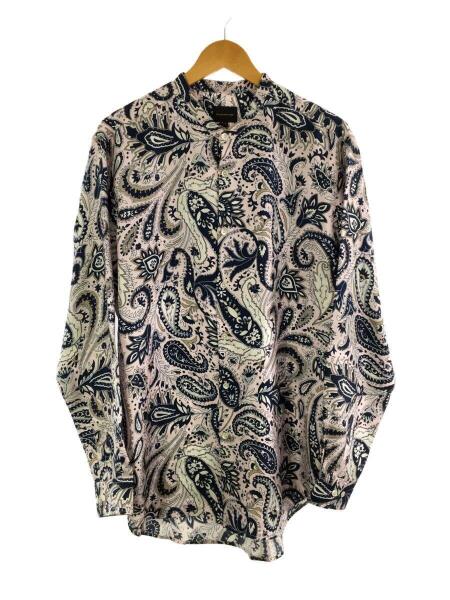 BANANATIME(バナナタイム) / SLIM GRANDAD SHIRT JUMBO PAISLEY/長袖 