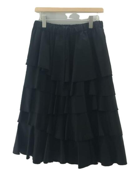 希少 COMME des GARÇONS ティアード フリル スカート 黒 希少 COMME des GARÇONS ティアード フリル スカート 黒